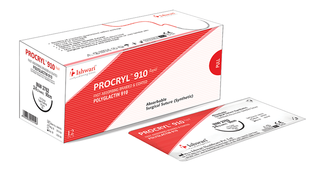 Braided & Coated Polyglactin 910 Suture